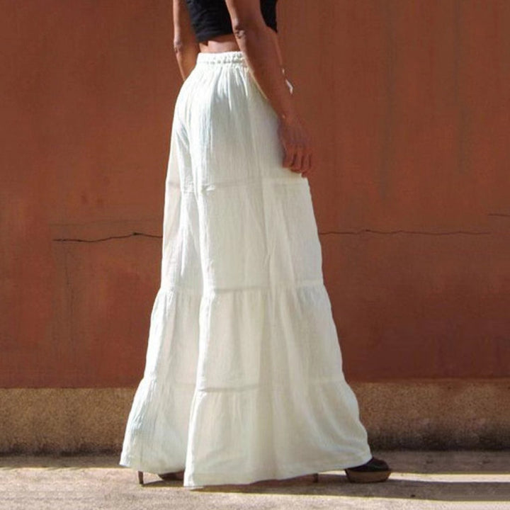 Dame Bred Culotte-Bukser i moderne look Stilla