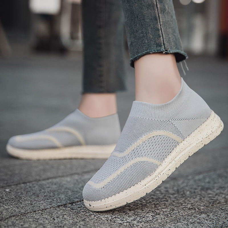Herrer Slip-On Let Åndbar Sneakers Stilla