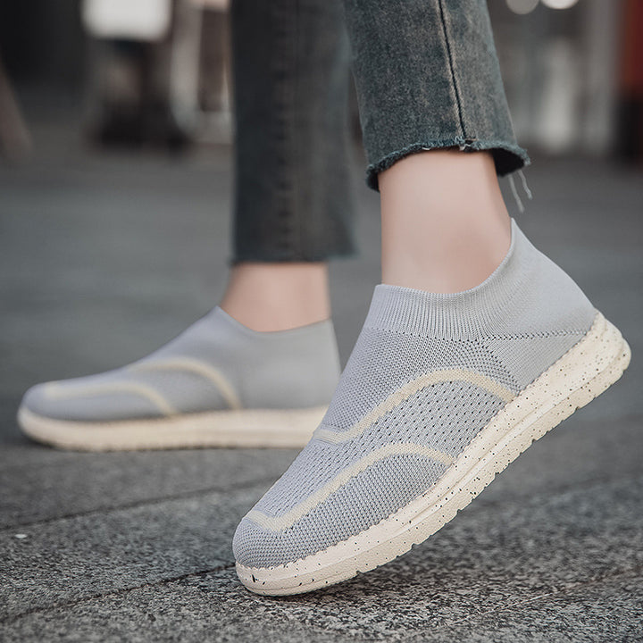Herrer Slip-On Let Åndbar Sneakers Stilla