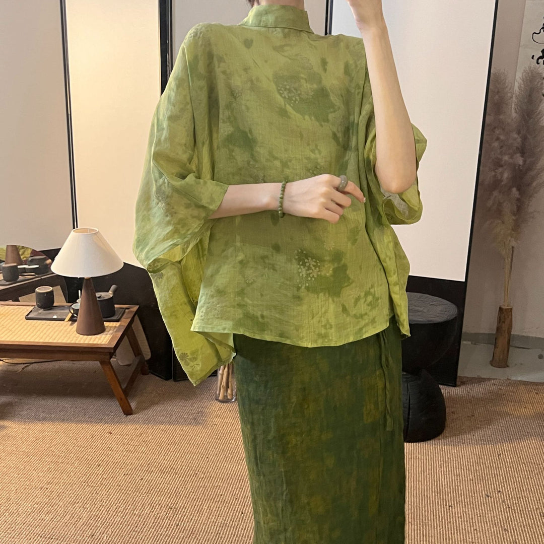 Femme Let Relaxed Fit Linned Top Stilla