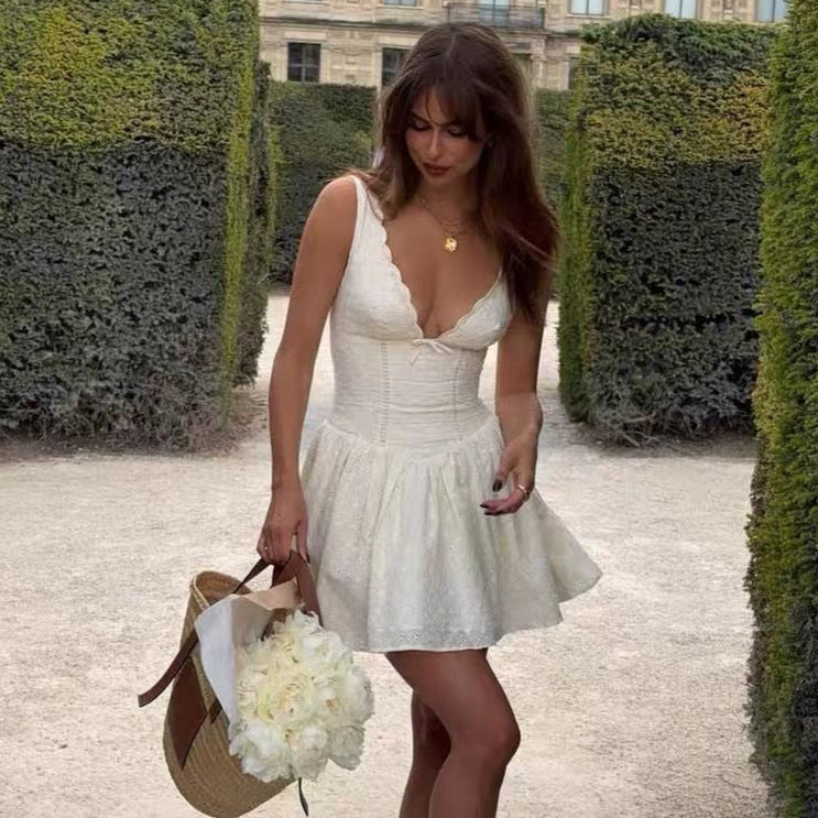 Femme Eyelet Sommerkjole Stilla