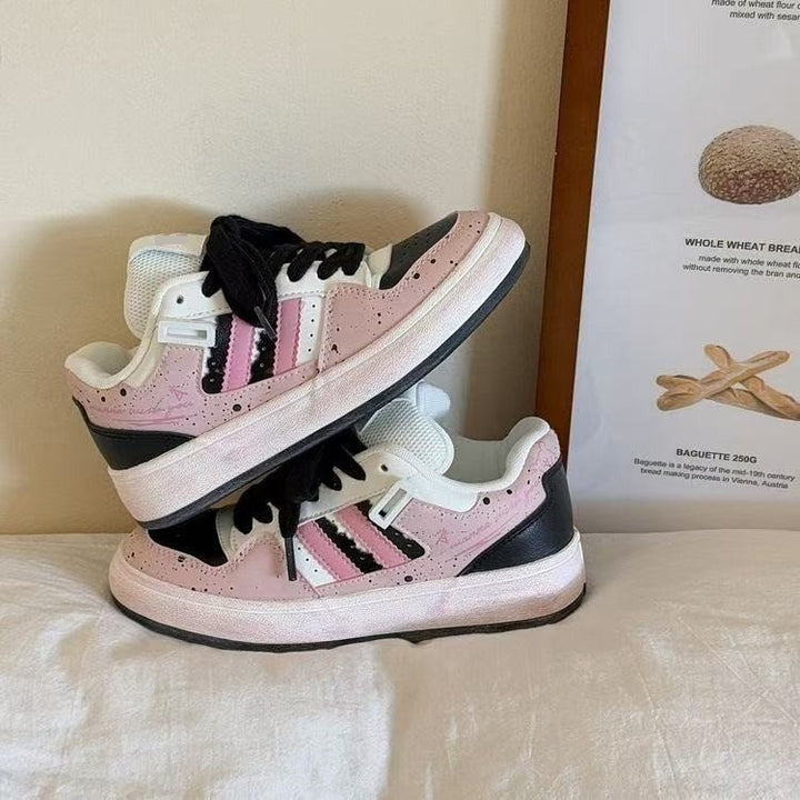 Dame modische Low-Top Sneakers med åndbar konstruktion og komfortabel dæmpning Stilla