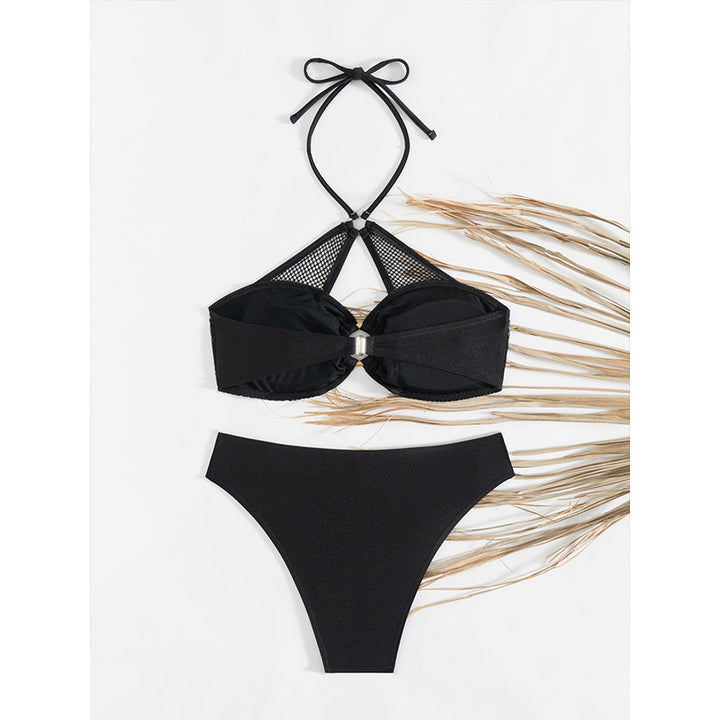 Dame Højstøttende Mesh-Bikini-Sæt Stilla