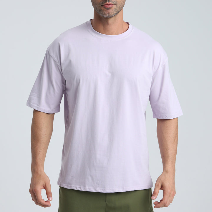 Herrer Behagelig Loose-Fit T-shirt lavet af kvalitetsbomuld Stilla