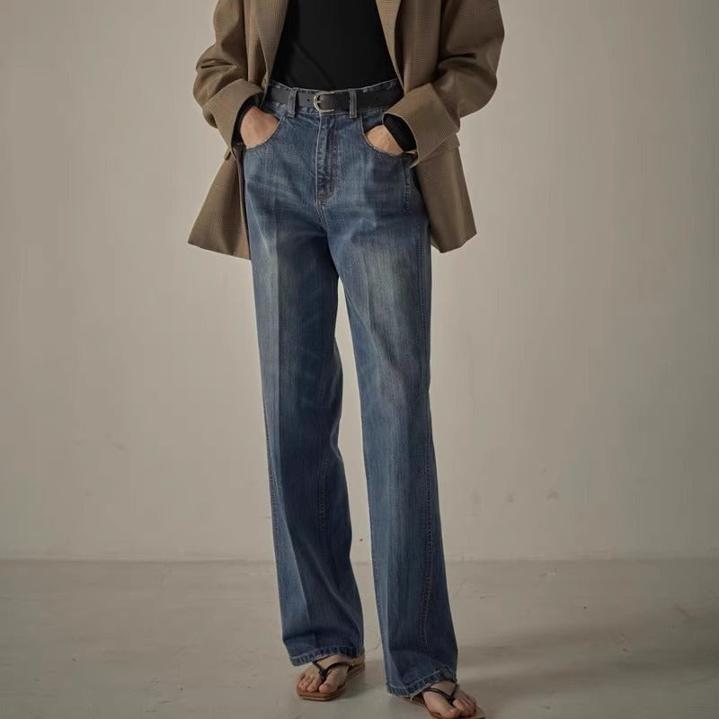 Kvinders Lårbredde Jeans Stilla