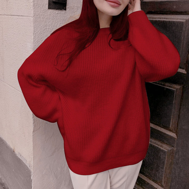 Dame Oversized Pullover i høj kvalitet strik Stilla
