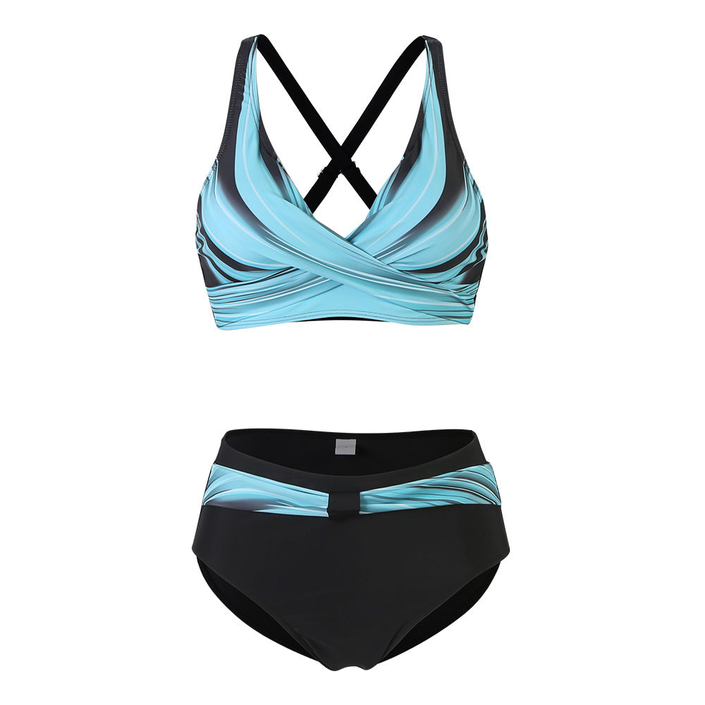 Damer Højskåret Sport Bikini Sæt Stilla