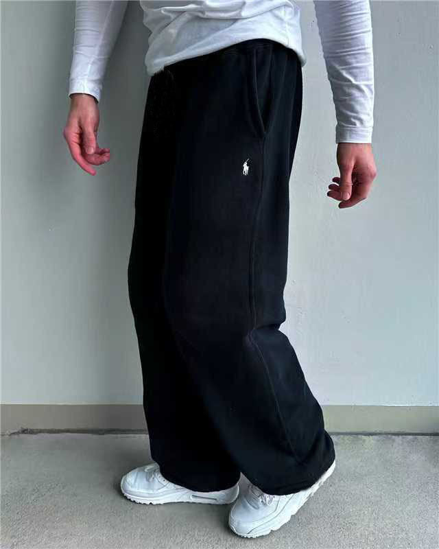 Herre Klassiske Fleece Joggingbukser Stilla