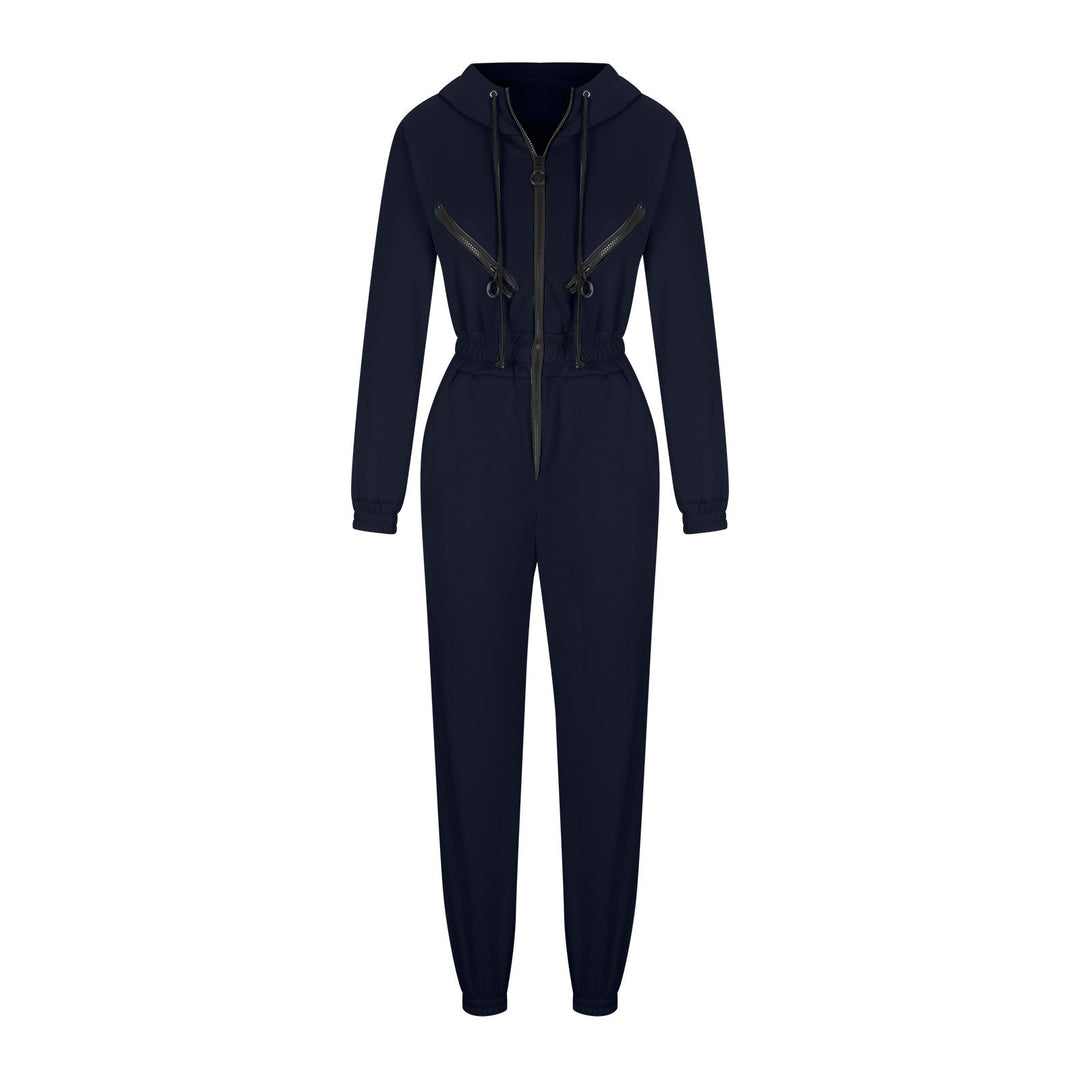 Stilla | Trendy Kvinders Hættetrøje Jumpsuit Sæt