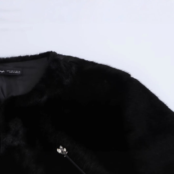 Stilla | Plush Forår Faux Fur Frakke