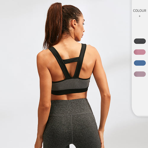 Dame Sportiv Bustier af åndbart materiale med rygstøtte Stilla