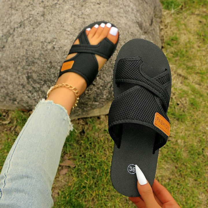 Dame Åndbare Fritidssandaler med justerbare stropper Stilla