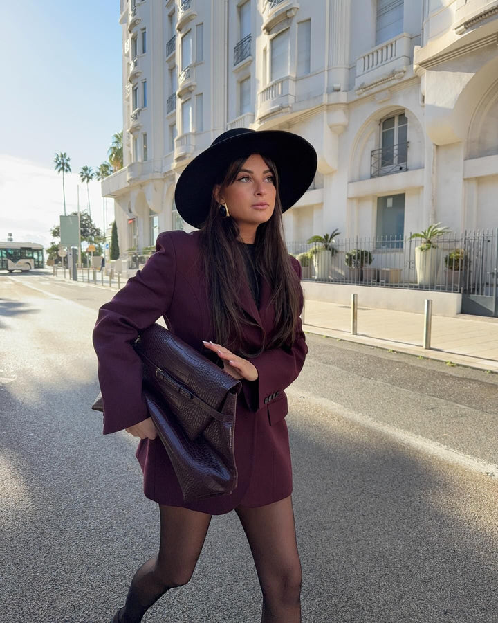Kvinders mode blazer med oversized snit Stilla