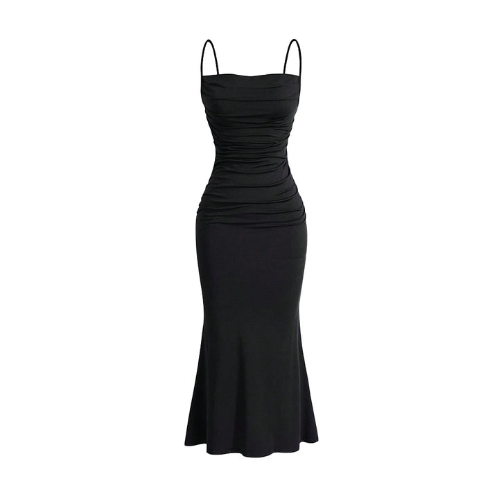 Damer Maxikjole med elegante pagder og off-the-shoulder stropper Stilla