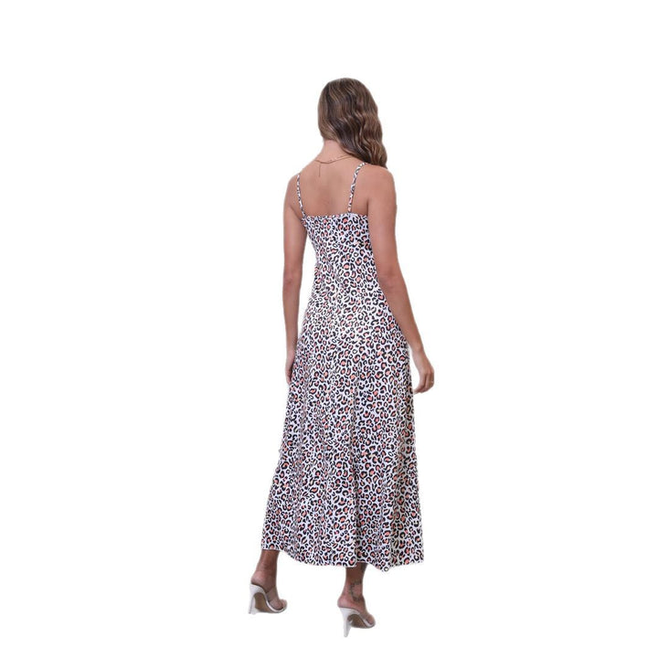Dame Elegant Maxi Slip Kjole Stilla