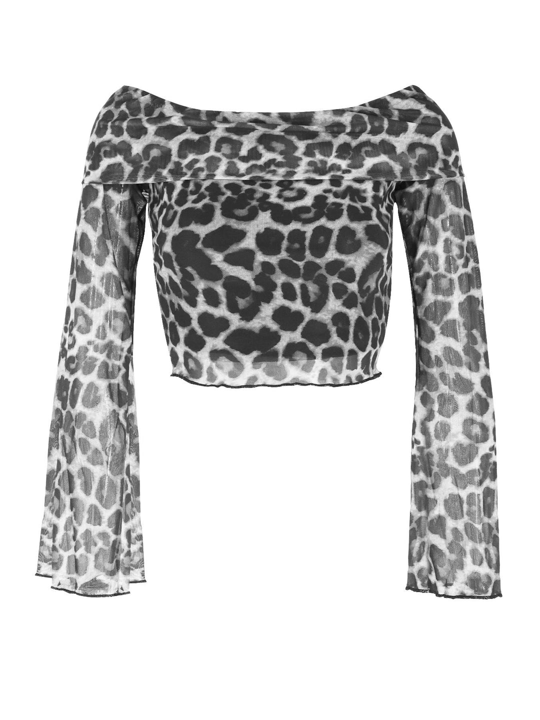 Dame Off-Shoulder Bluse med vidde udvidede ærmer Skovae