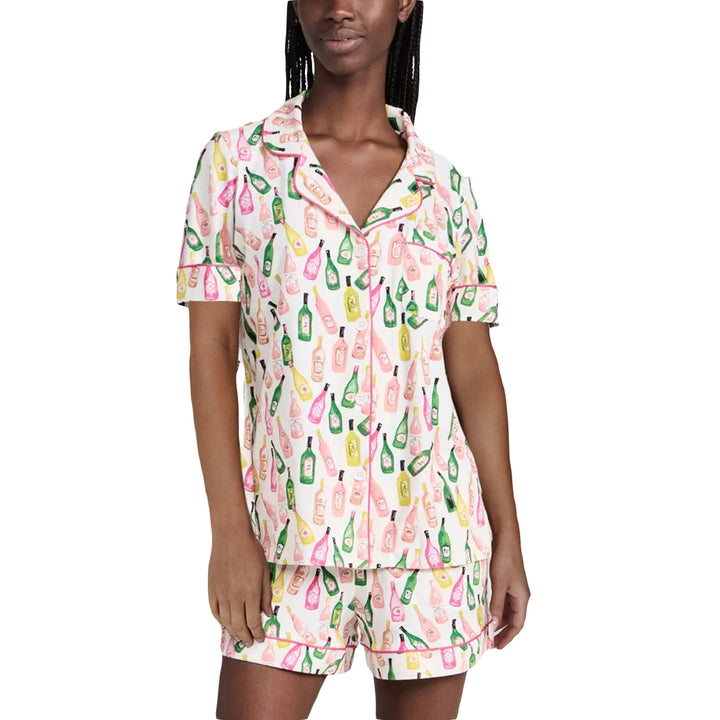 Dame pyjamasæt med moderigtigt design Skovae