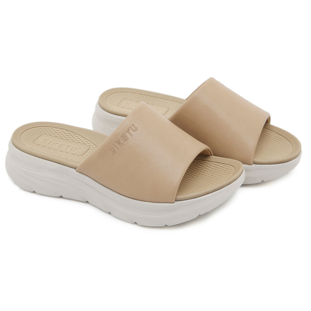 Dame slippers med komfortabelt fodseng og skridsikker sål Stilla