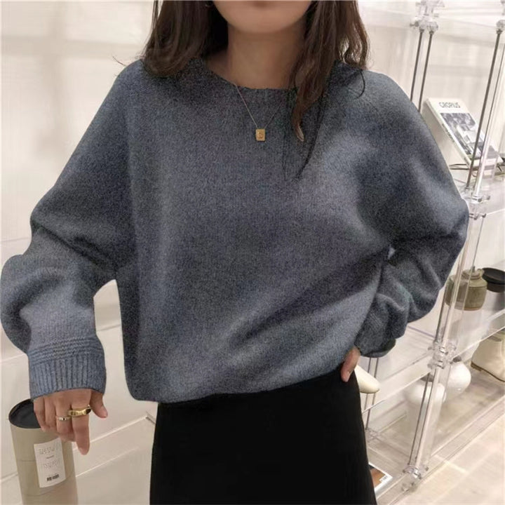 Kvinders cashmere trøje med fin ribstruktur og afslappet pasform Stilla