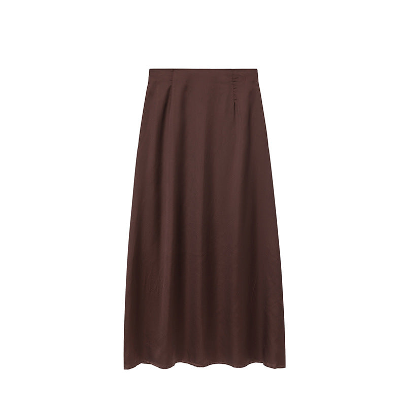 Dame Elegant Maxi-Nederdel Stilla