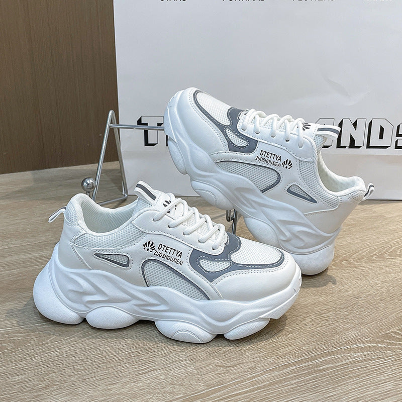 Dame Chunky Sneakers med åndbar mesh-konstruktion og dynamisk såleprofil Stilla