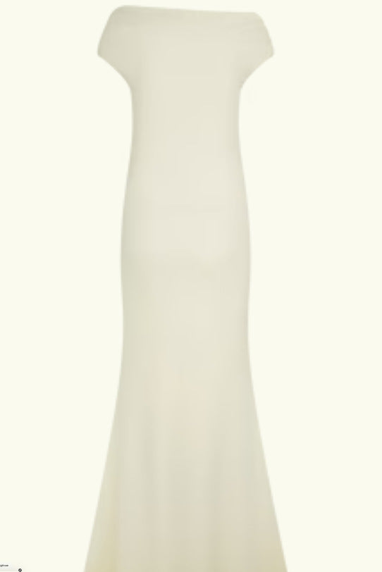 Damer Elegant Off-Shoulder-Maxi-Kjole i luksuriøs skæring Skovae