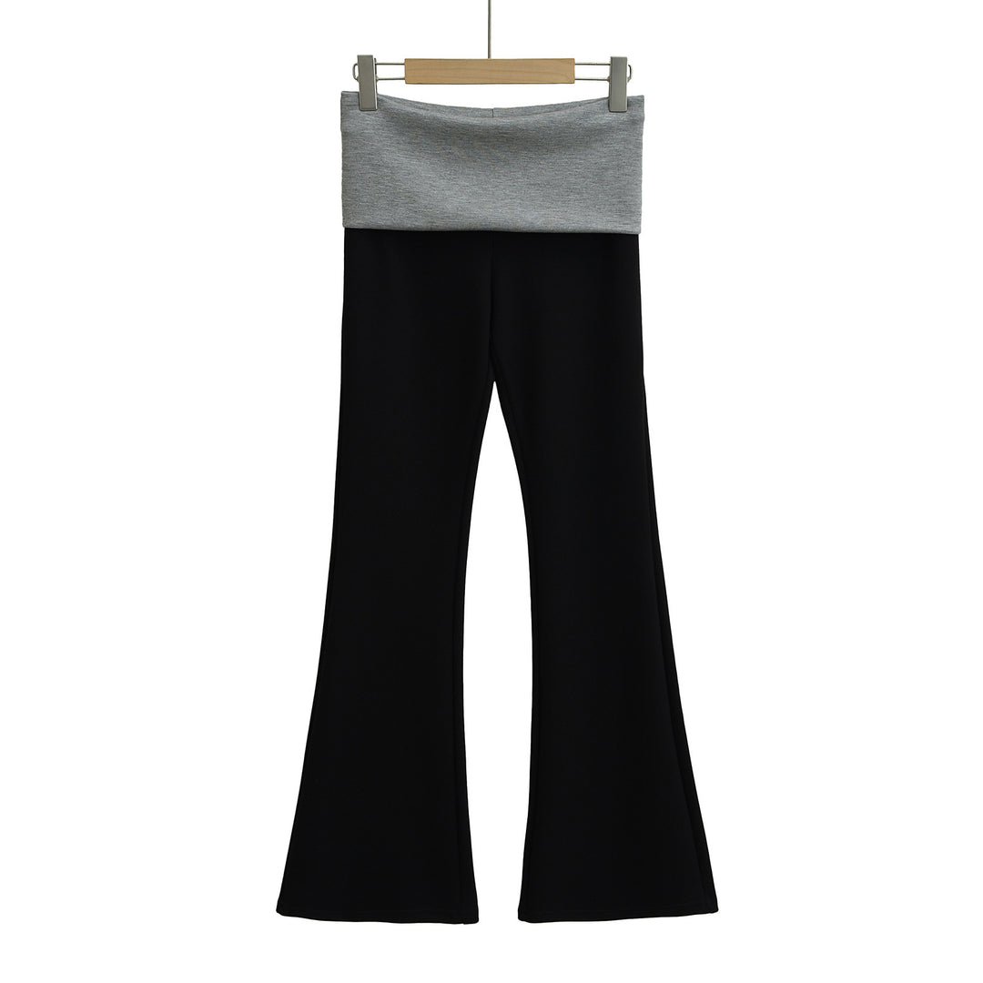Dame Flared Leggings med høj komfortliv og åndbart materiale Stilla