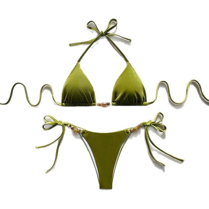 Dame Justerbar Trekant-Bikini-Sæt Stilla 1750922798