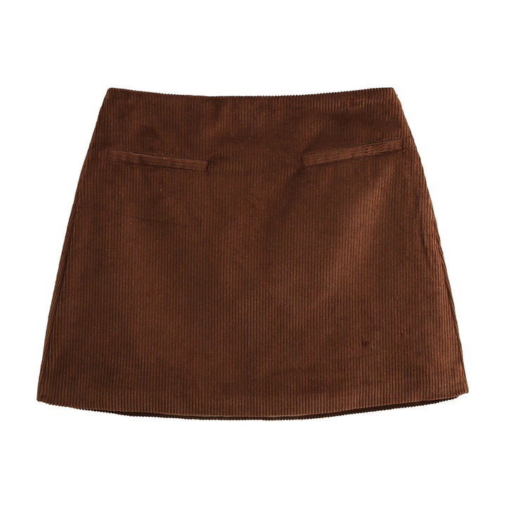 Femme Corduroy Miniskirt Stilla