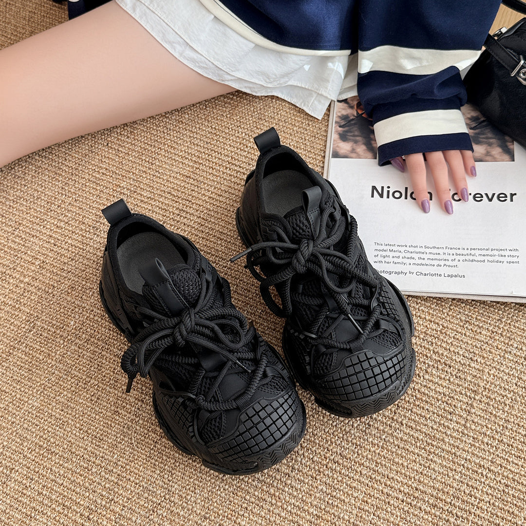 Femme Trendy Snørresko Stilla