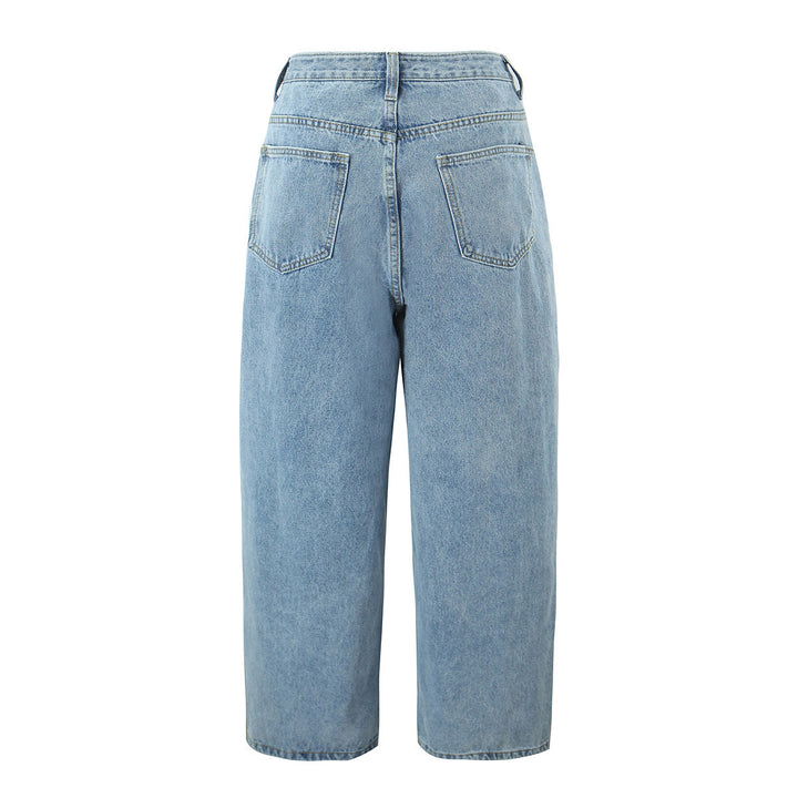Damer brede jeans med høj talje Stilla