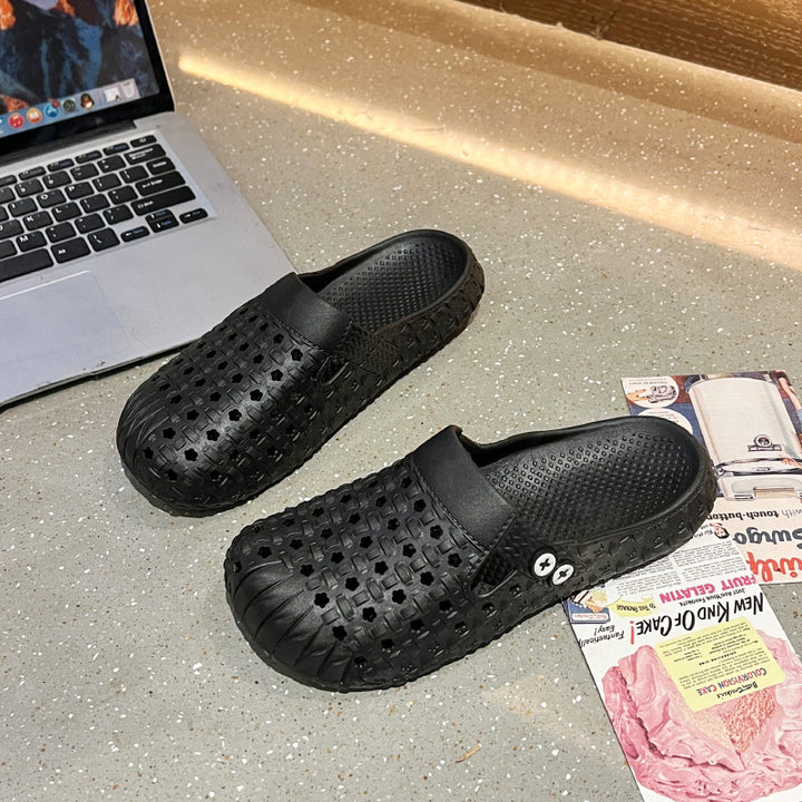 Dame Åndbare og skridsikre Clogs med moderigtig vævdesign Stilla