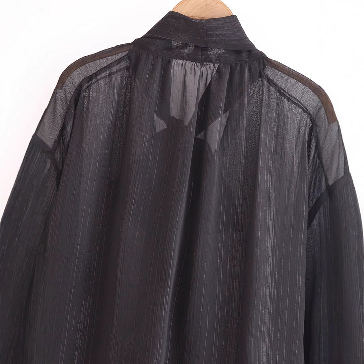 Femme Elegante Sløjfeblus Stilla