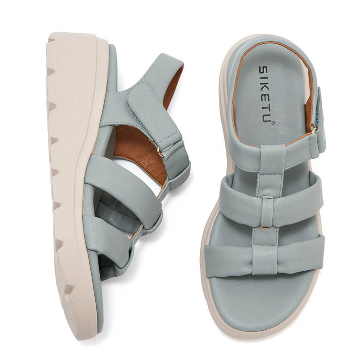 Dame komfort sandaler med fashionable remme Stilla