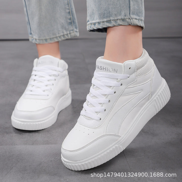 Herren High-Top-Fashion-Sneaker med polstret støtte Stilla