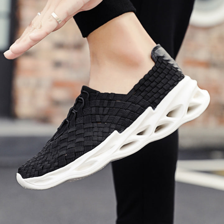 Herrer Åndbare Slip-On Performance Sneakers Stilla