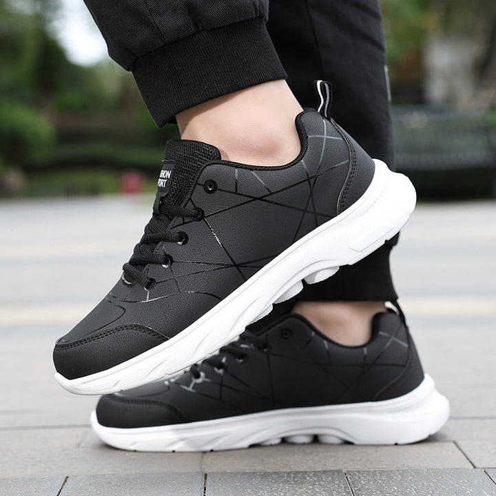 Herrer Lettere Performance Sneakers med Shock-Absorb Teknologi Stilla