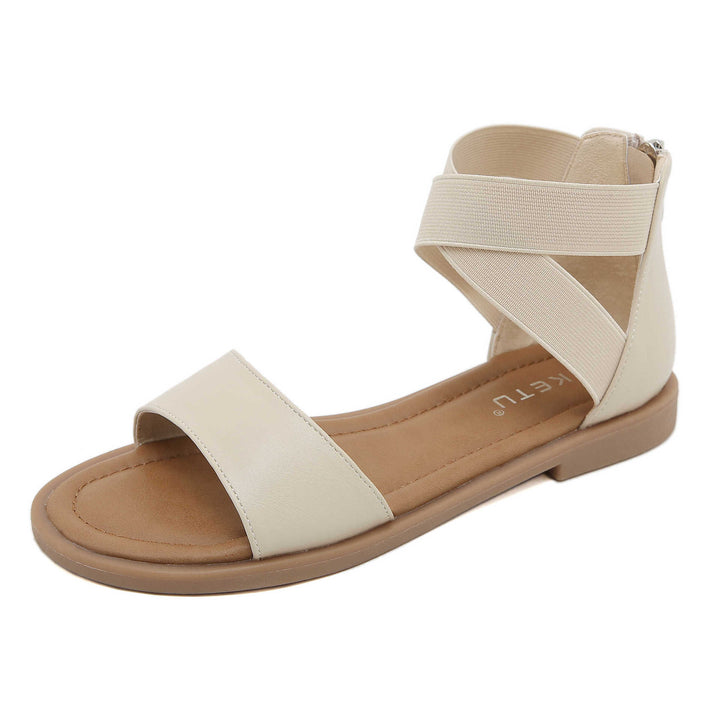 Dame sandaler med elegant snit og justerbare remme Stilla