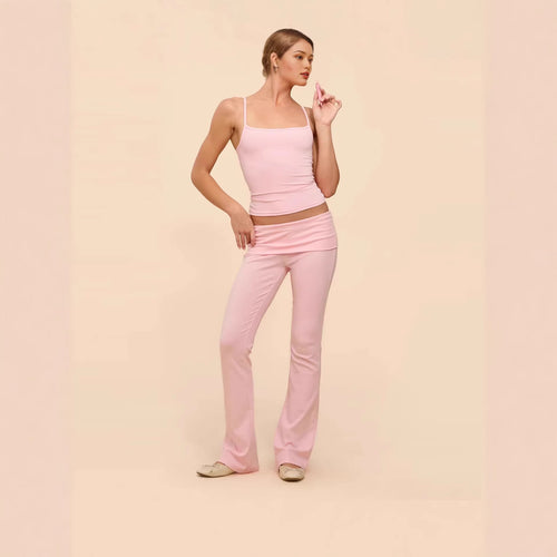 Dame Sporty Tanktop med Spaghetti-stropper Skovae