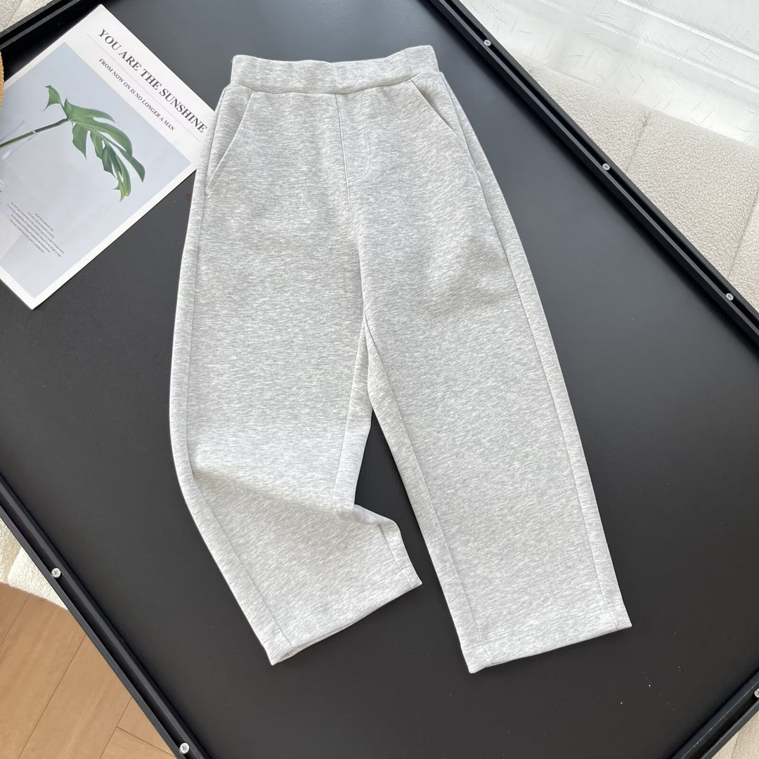 Kvinderne sporty fritid bukser med elastisk talje og praktiske lommer Stilla