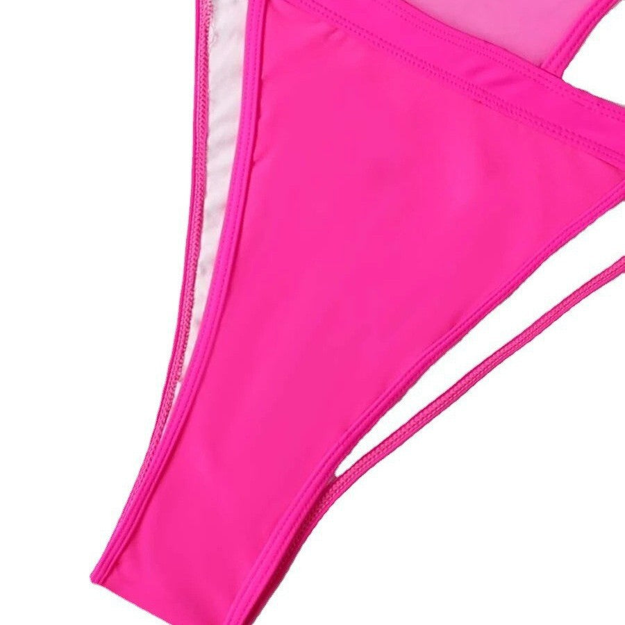 Dame Én del badedragt med sporty design Skovae
