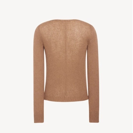 Damer hyggelig V-hals sweater Stilla