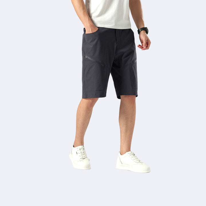 Herren alsidige Adventure-Shorts med justerbar talje og praktiske lommer Stilla