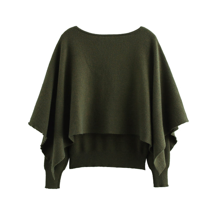 Femme Stilfuld Lagdelt Strik-Sweatshirt Stilla