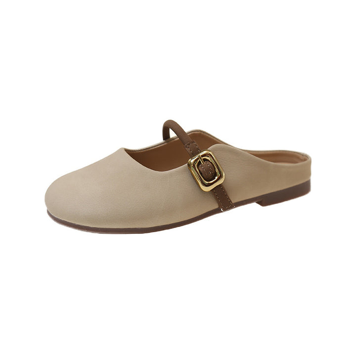 Damer Ballerinas med elegant rem og moderne spændeaccent Stilla