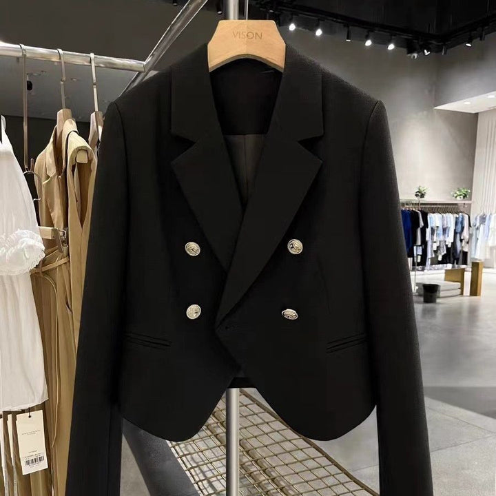 Damer tidløs dobbeltbrystet blazer Stilla