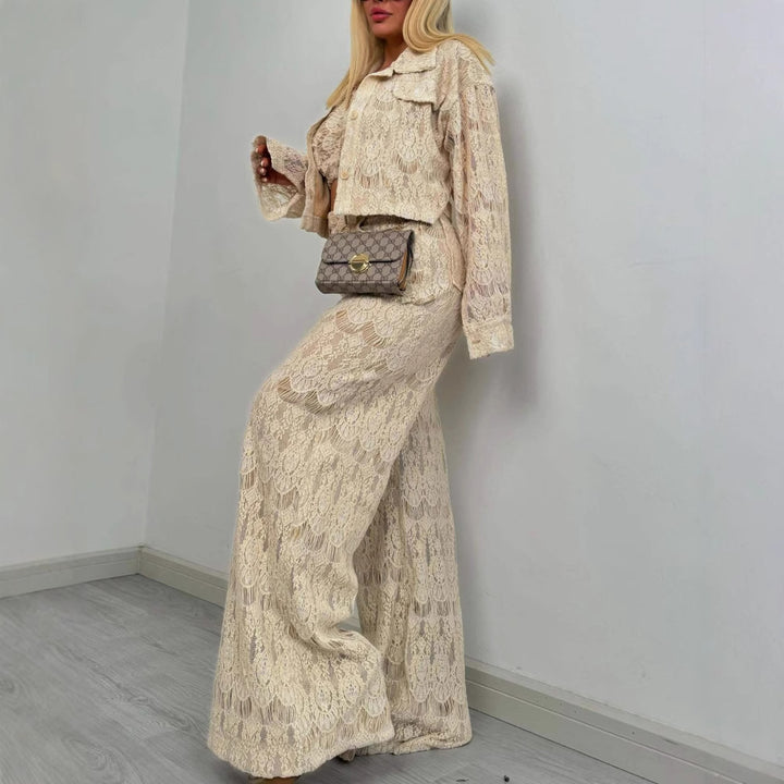 Dame trykbestandig spidse jumpsuit Stilla