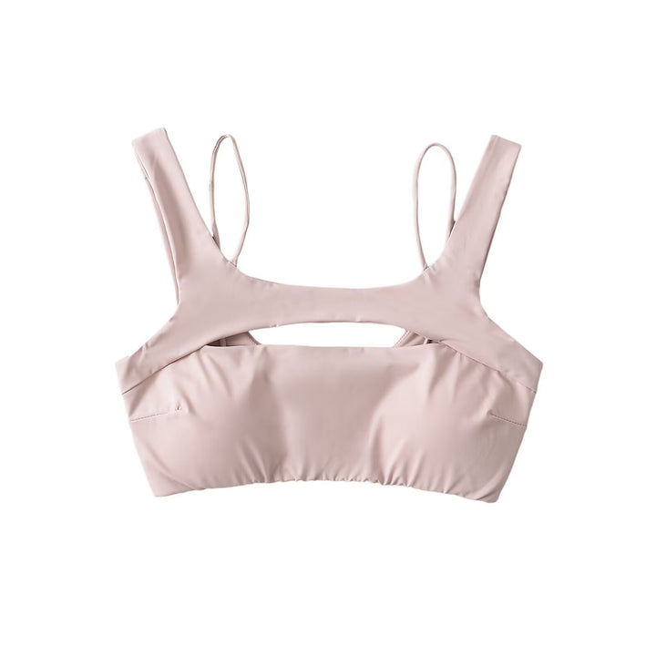 Dame Sport-Bustier med justerbare stropper og elegant rygparti Stilla