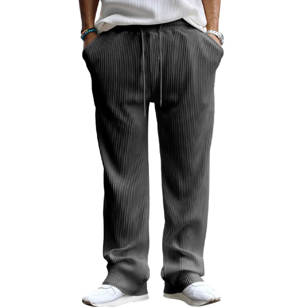Dame Relaxed Fit Plisserede Vide Bukser Stilla