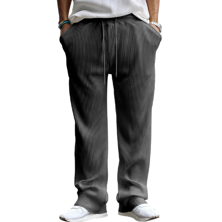 Dame Relaxed Fit Plisserede Vide Bukser Stilla